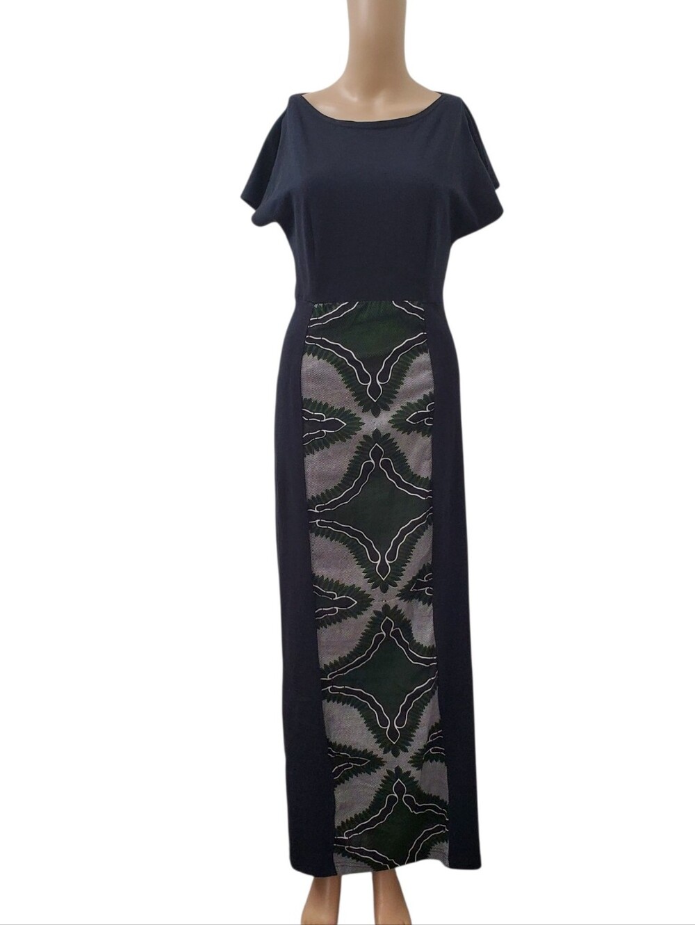 Asos Africa Vintage Printed Panel Maxi (US4)